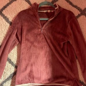 Light pink fuzzy sweater